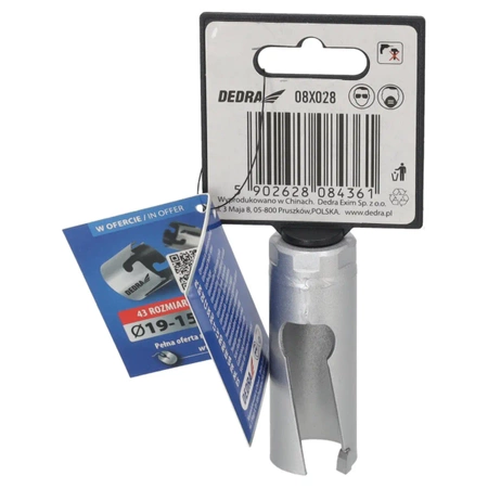 Otwornica uniwersalna TCT DEDRA 08X028 28mm 1/2''