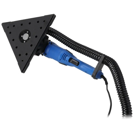 DEDRA DED7763 1010W къса шлайфмашина за мазилка, дуо, турбо, 225mm диск, триъгълна глава, за гипсокартон, куфарче