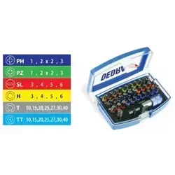 Screwdriver bits set 18A11S032