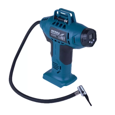 Pištoljski kompresor 11bara 18V LCD