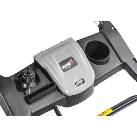 Cositoare pe benzină cu tracțiune 2,9 kW Garden DEDRA DED8724-46LSE, pornire electrică, motor Loncin 166cc, lățimea de tăiere 46 cm