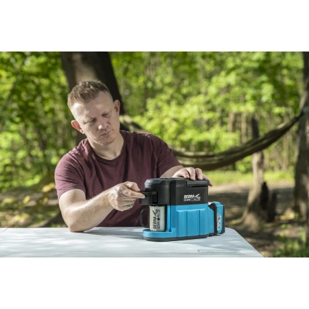 Bezvadu kafijas automāts DEDRA SAS+ALL DED6920 18V, tasīte