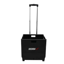 Folding workshop cart, box 43x38x41.5 cm - DEDRA N1000