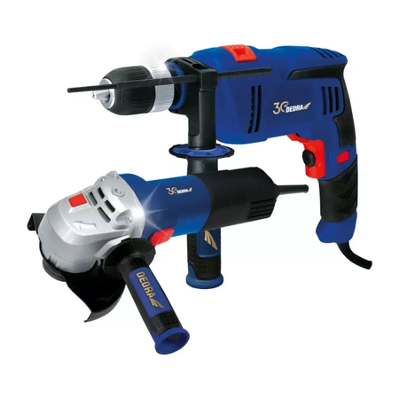 Impact drill 900W + angle grinder 125mm 950W DED7919L3