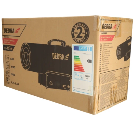 Газовый обогреватель 17-50кВт DEDRA DED9947