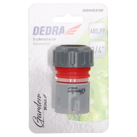 Szybkozłącze 3/4", karta GARDEN DEDRA 80N021K