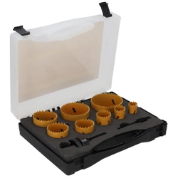 Bi-metal hole saws set