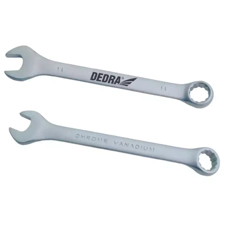 Combination spanner CrV 17 mm