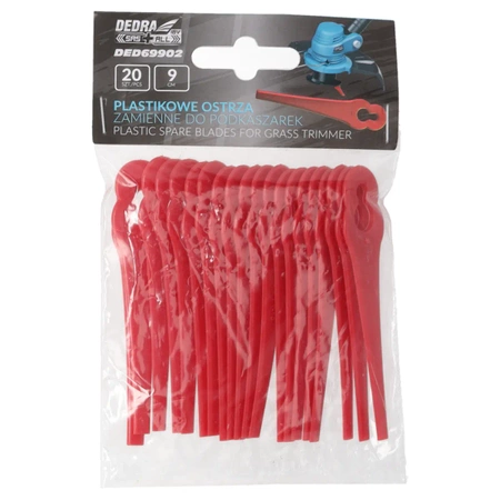 Plastic blades for trimmer, DEDRA DED69902 20pcs