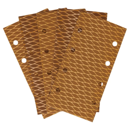 Abrasiivpaber Anti-clog #120, 92x182mm, Velcro, 5tk DEDRA DED7943R4