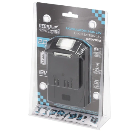 Akumulator, bateria DEDRA SAS+ALL DED7032 2.0Ah Li-Ion