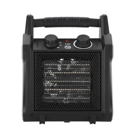 Електричний обігрівач PTC 3,0 кВт DEDRA DED9931C4, 7/2000/3000W, 322 м³/год, керамічний нагрівальний елемент