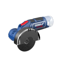 Cordless Angle Grinder, diax 12V DEDRA MAUS DED7339, 12000-19500 RPM