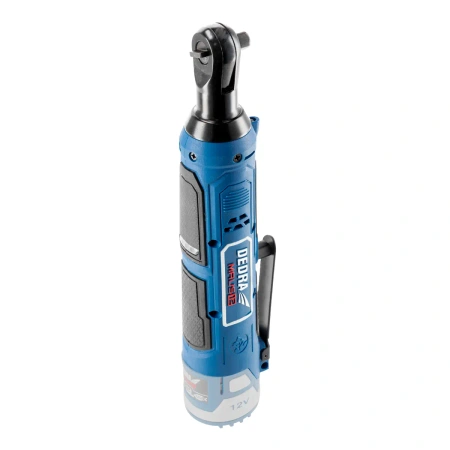 Акумуляторний кутовий ключ 12 V, акумуляторний тріщотковий ключ DEDRA MAUS DED7334, 45 Nm, тримач 3/8"