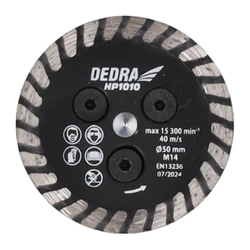 Диамантен циркуляр за подрязване 50mm/M14, DEDRA HP1010