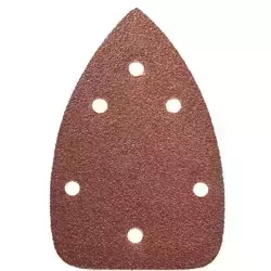 Delta csiszolópapír 140x140x80mm, 150gr, tépőzáras, 5db-os szett