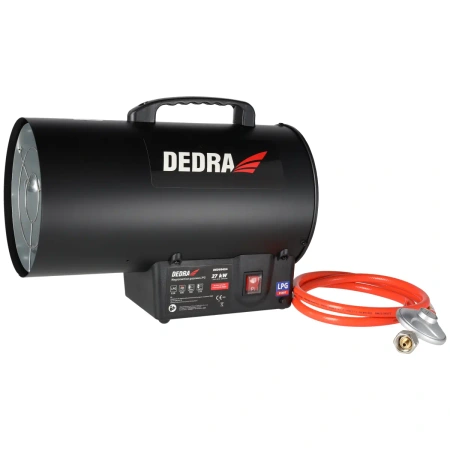 Plinski grelnik 27kW DEDRA DED9943A, 300 m³/h, LPG G30, 1,95 kg/h