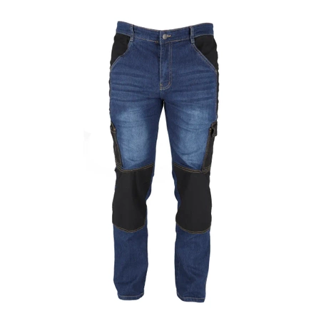 Džínové kalhoty, vel. LD, denim 280 g/m2