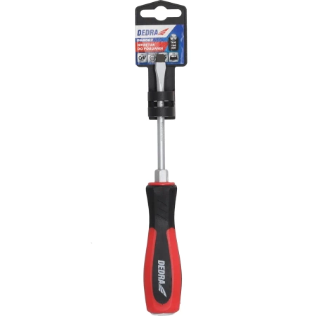 Go through screwdriver slotted 6x100mm, CrV steel