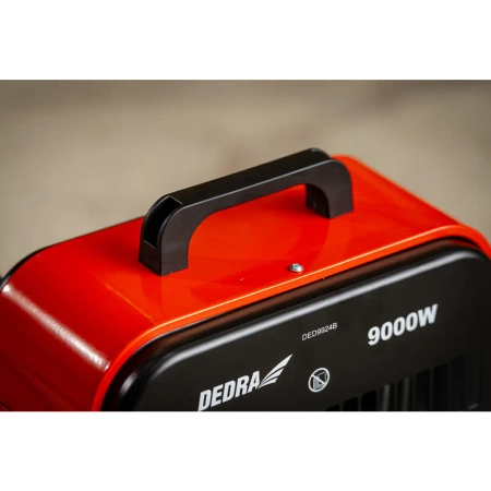 Електрически нагревател 9kW, 400V, тънък DEDRA DED9924B