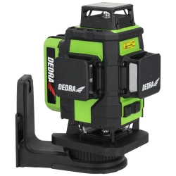 Лазер, уровень 4D DEDRA MC0908, зелёный луч, диоды Sharp