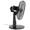 Namizni ventilator DESCON DA-1203B 35W, 12", črn