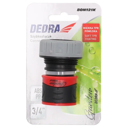 Brza spojka 3/4" SOFT, kartica