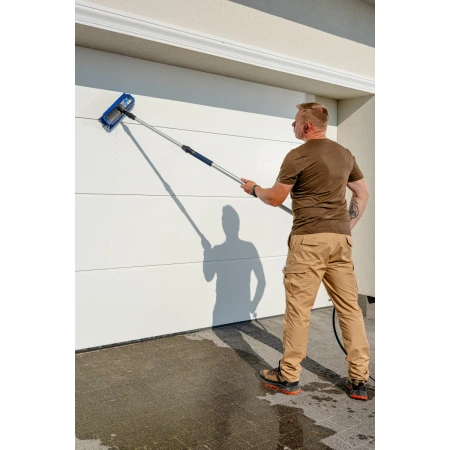 Teleszkópos mosókefe, napelem tisztítókefe DEDRA 2001A80, teleszkópos 150–350 cm