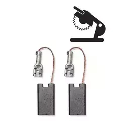 DEDRA elektrografīta birstes YSG015 slīpzāģim DED7739