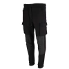 Чёрные спортивные штаны DEDRA BH21SA-XXL, размер XXL/58, плотность ткани 300 г/м²