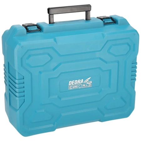 Tool set in a case DEDRA SAS+ALL DED7030A10, brushless angle grinder, two 4Ah batteries, charger