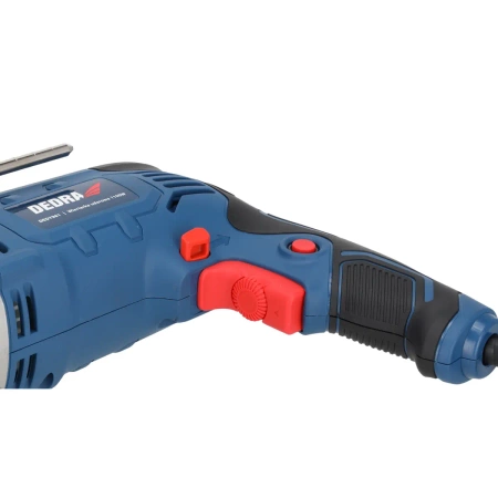 DEDRA DED7961 1100W ударна бормашина, две скорости, 0-1200, 0-3200 об/мин, 13mm ръкохватка за гаечен ключ, алуминиев корпус