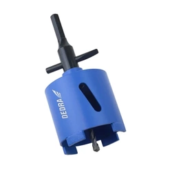 Teemantpuurpuur DEDRA H1222 ¶ 82mm pikk 75mm komplektne, betoonile, klaasist kivimaterjalile, kivile