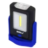 Фенерче 1W COB LED + 3LED с батерии, магнит DEDRA L1005