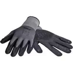 DEDRA BH1006R09 нитриловые защитные перчатки, размер 9 (пара)