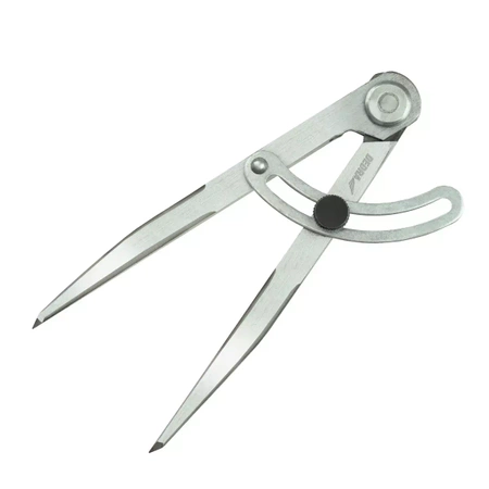 Cyrkiel ślusarski DEDRA MC1050, metalowy, stal węglowa, 150mm, maks. promień 170mm, blokada