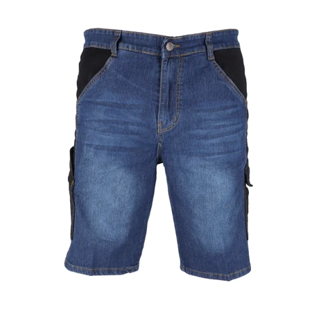 Džínové kraťasy, vel. LD, denim 280 g/m2