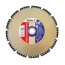 Diskas deimantinis segmentinis Five Star saus./šlap. pj. 230x22.2mm