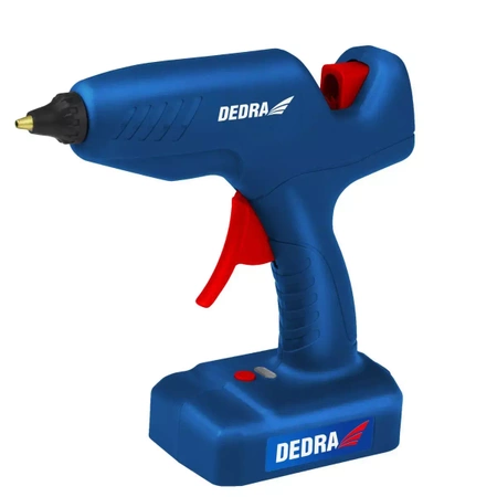 DEDRA DED7558 60W, 11,2 mm, 12V, акумулаторен пистолет за топящо се лепило