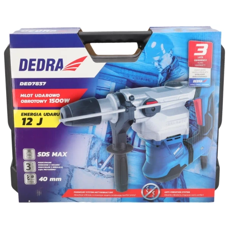 Rotary hammer 1500W DED7837