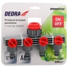 Priključek za četverno pipo 1/2"-3/4", kartica GARDEN DEDRA 80N003K