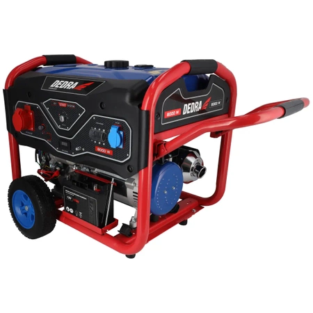 DEDRA DEGB9203K generaatorikomplekt, võimsus max. 8,3kW, 8000W, vaskmootori mähis, 1x400V, 1x230V