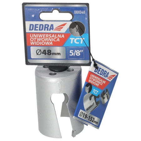DEDRA TCT univerzalna vrtalna žaga 08X048 48 mm 5/8''