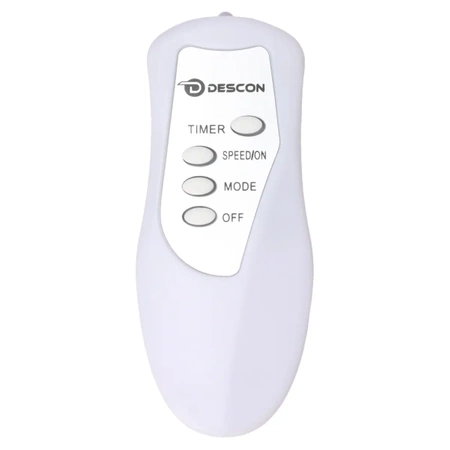 Seisev ventilaator DESCON DA-1611 40W, 16", valge