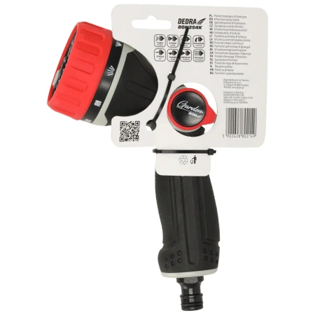 Pištolj za prskanje 8 funkcija, GARDEN DEDRA 80N254K, TURBO THUMB CONTROL