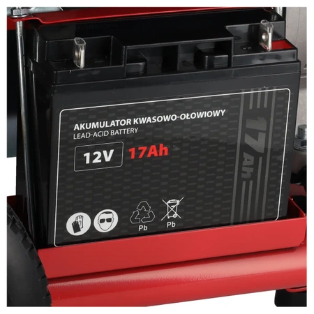 Generatorinis agregatas DEDRA DEGB9203K maks. galia 8,3 kW, 8000 W, varinė variklio apvija, 1x400V, 1x230V