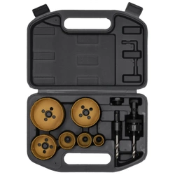 Bi-metal hole saws set