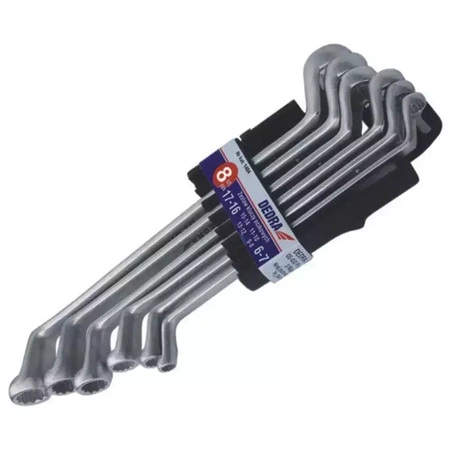 Sada očkových kľúčov CrV 6ks