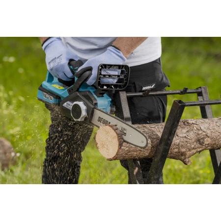 Fierăstrău cu lanț acționat de acumulator 12" 18V DEDRA SAS+ALL DED7183, ghidaj de 12"