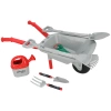 Toy set of a small gardener with a wheelbarrow DEDRA M315.020